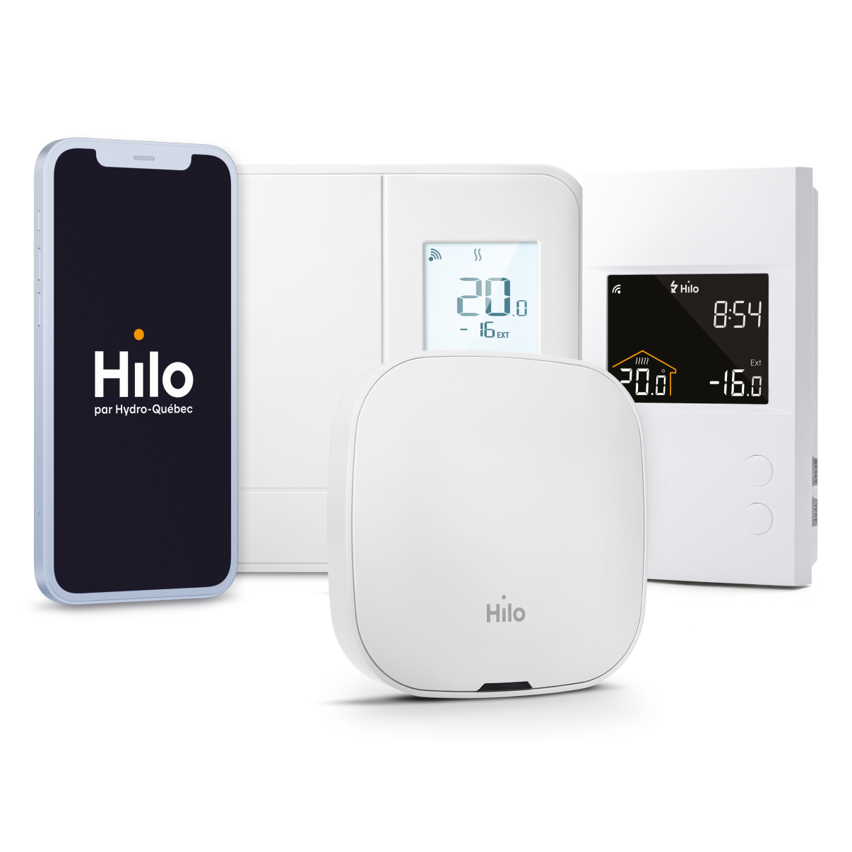 Hilo hub and thermostats